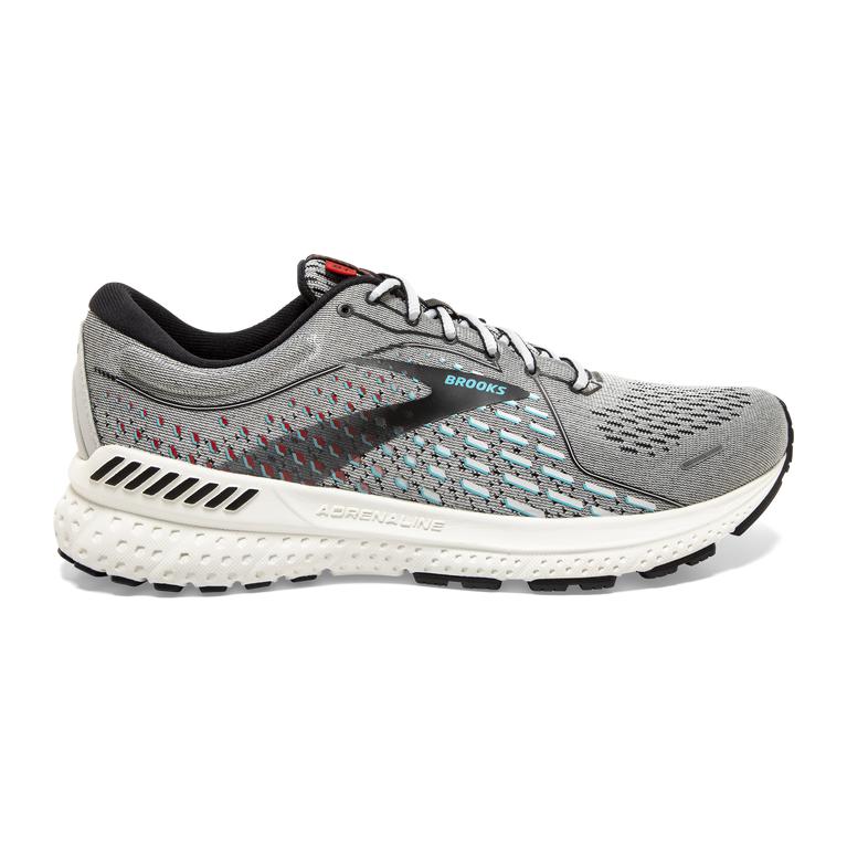 Brooks ADRENALINE GTS 21 Road Running Shoes Mens Canada - Jet Stream/Black/Capri/grey (UCN590183)